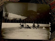 MARCH 26 1949 TURK BRODA BOSTON BRUINS ORIGINAL NEGATIVE MAPLE LEAF GARDENS AHL