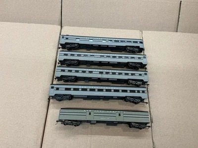 RIVAROSSI HO SCALE PASSENGER COACH CAR WAGONS 5X NEW YORK CENTRAL NICE ! - Image 1 of 4