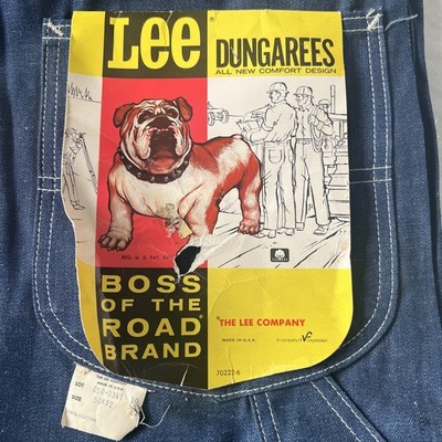  3シリーズ Vintage NWT Lee Dungarees Big&Tall 50x32 Blue Carpenter Denim