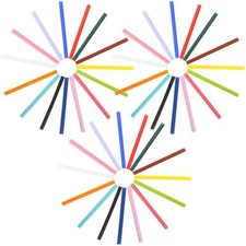 75 Pcs Hot Melt Glue Stick Colorful for Crafts Colored Sticks Mini 0.21 per stick