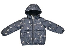 Miles the Label Kids Hooded Puffer Jacket Boys Water-Repellent Winter. 5T