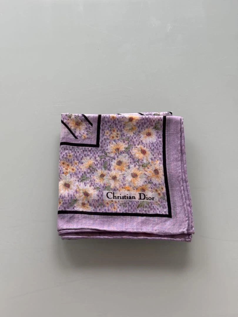 Mouchoir Christian Dior coton 46 cm 18