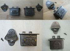 Flaschenöffner & Verschlussfänger Gusseisen Rustikal Vintage Wandmontage Bier Soda