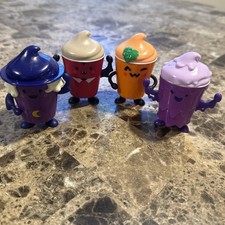Wendys Frosty Frights Figures Lot of 4 Halloween 2024 Figurines Free Shipping