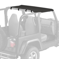 Jeep Sun Top For 97-06 Wrangler Tj In Black Diamond