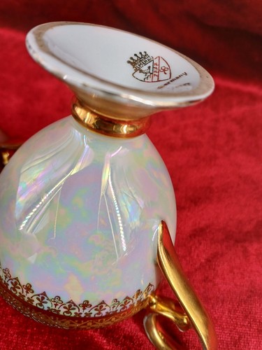 JOLI SERVICE A CAFE DE POUPEE EN PORCELAINE ALLEMANDE JL MENAU BAVARIA - Photo 6/24