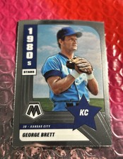 2022 Panini Mosaic GEORGE BRETT 1980s Stars #287 Kansas City Royals