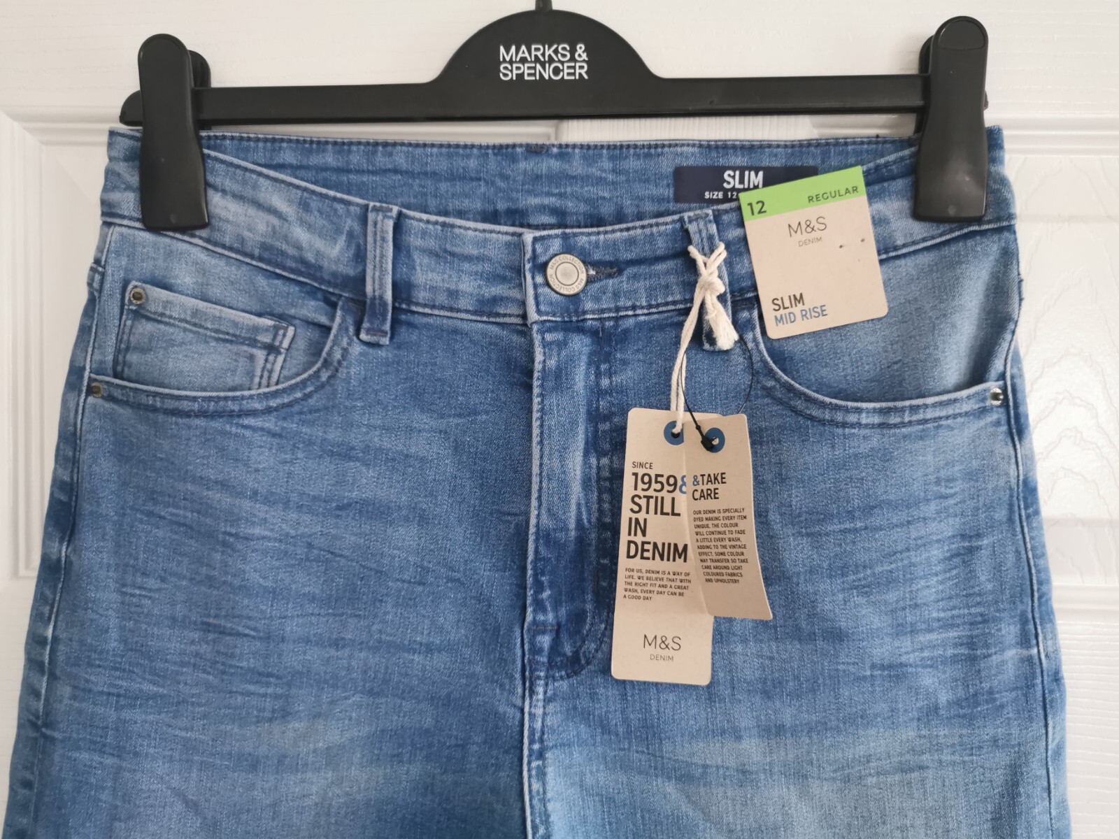 m and s indigo jeans
