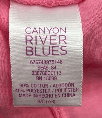 Girls Pink Tiered Skirt w/Attached Undershorts Size 7/8 - Picture 4 of 4