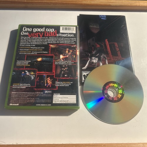 Dead to Rights (Microsoft Xbox, 2002) Completo En Caja con Manual - Imagen 2 de 4