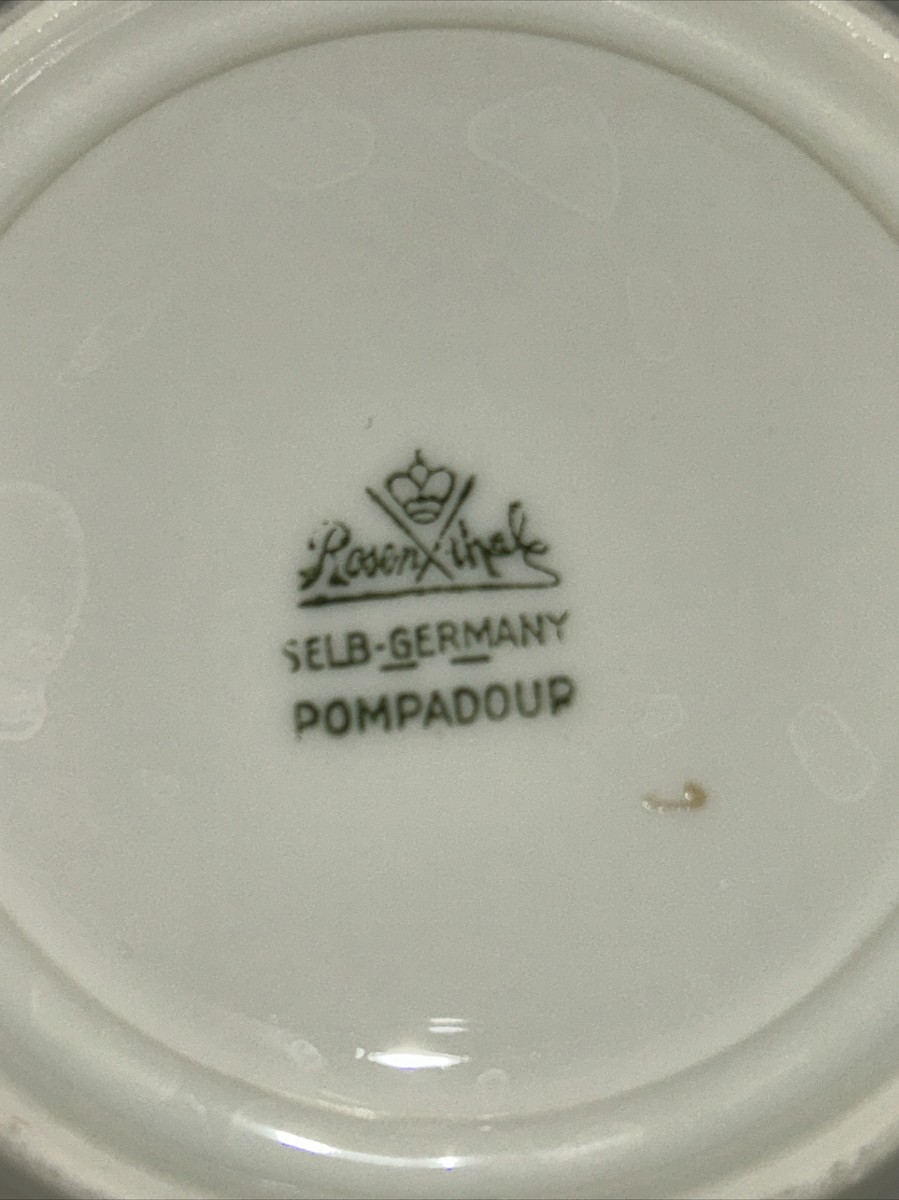 希少品　ドイツ製　ローゼンタール 　ポンパドール　SELB-GERMANY 希少品 ドイツ製 ローゼンタール ポンパドール SELB-GERMANY 希少品