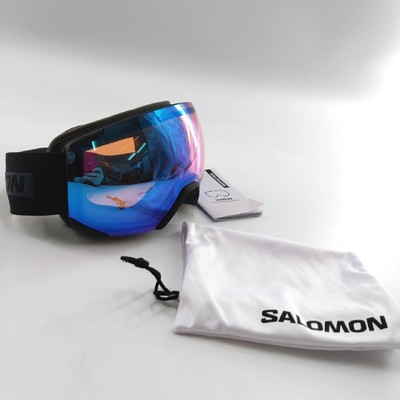 Salomon Radium ML Unisex-Brille Ski Snowboard Freeride, Blau