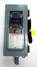 SQUARE D HEAVY DUTY SAFETY SWITCH 600 VOLT 30 AMP HU361AWKVWEI