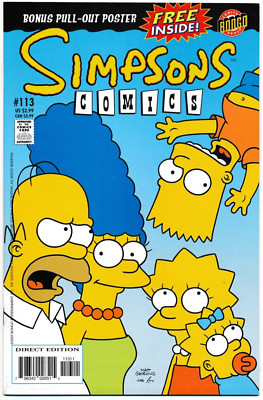 Simpsons Comics (Bongo, 1993 series) #113 VF/NM