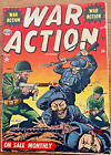 War Action 6 1952 Golden Age War, Soldier Shot Cover