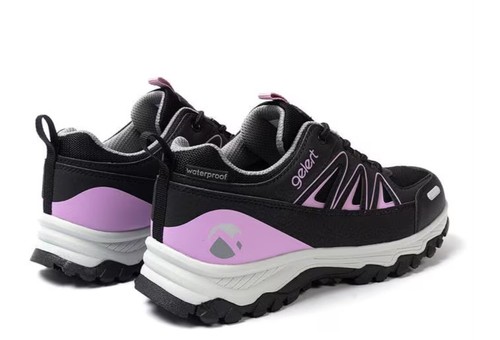 Gelert Fell Junior Girls Walking Boots Shoes Black/ Pink Size UK 5 (REFBB2) - Picture 3 of 6