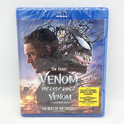 Venom: The Last Dance - Blu-ray - BILINGUAL - Brand New - FREE BOX SHIPPING
