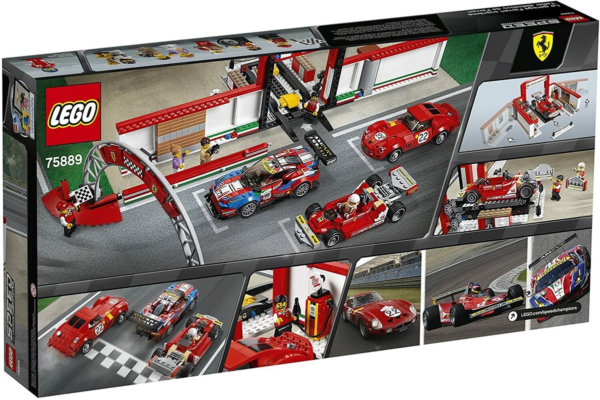 New Retired Lego 75889 Speed Champions Ferrari Ultimate