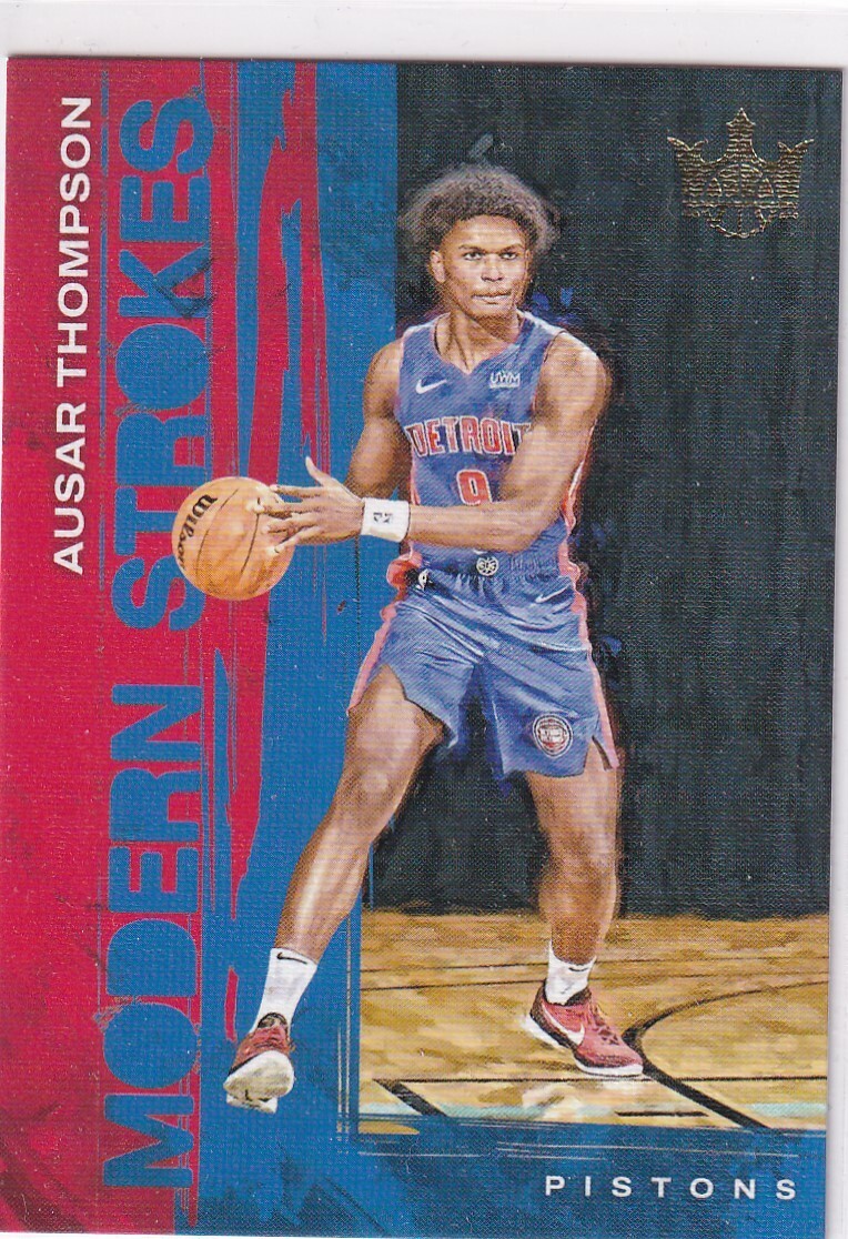 2023-24 Panini Court Kings NBA No. 13 Ausar Thompson Modern Strokes Rookie