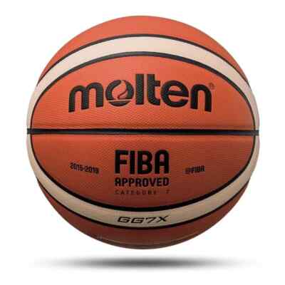 Basketball Ball Official Size 7 PU Leather Outdoor Game Match