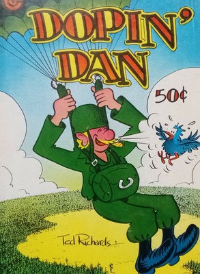 Dopin Dan 2 Last Gasp 1973 Fn 1st Print Ted Richards Underground Comic Book 2 Ebay