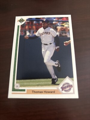 1991 Upper Deck Final Edition - #39F Thomas Howard San Diego Padres