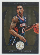 JEFF TEAGUE 2013-14 Totally Certified GOLD #28 SP Parallel #25/25 Bookend 1/1