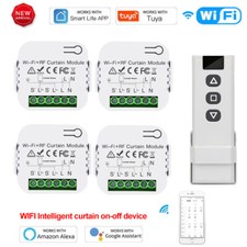 Tuya Smart RF WIFi Smart Curtain Blinds Rolle...