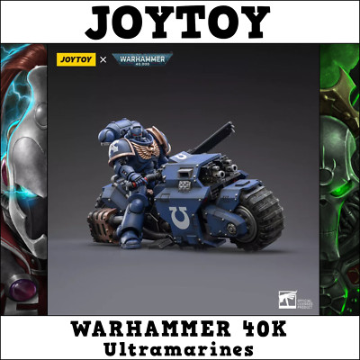 JOYTOY Warhammer 40k Ultramarines Series Outriders Brother Catonus  AUF LAGER 