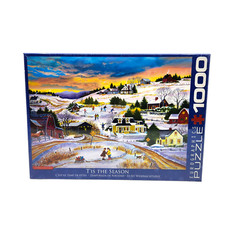 Eurographics: T  is The Season 1000 Piece Jigsaw Puzzle by Patricia Bourque NEW