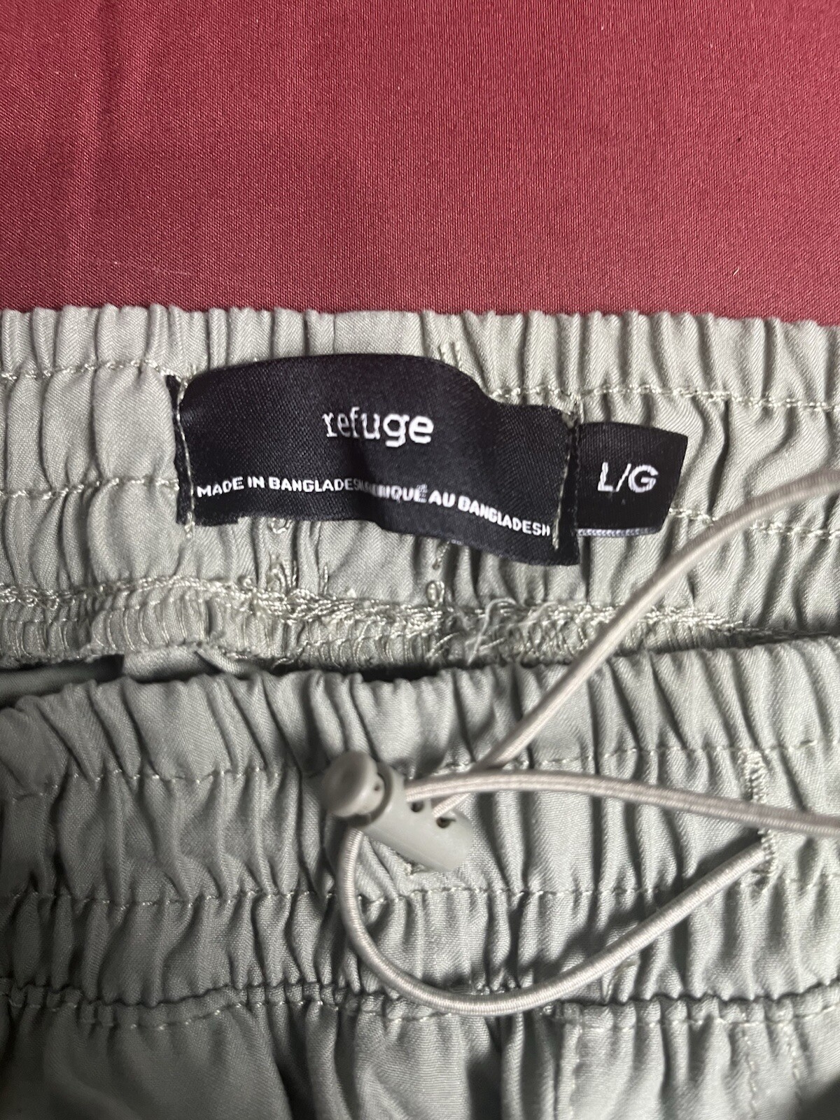 refuge Toggle Drawstring Windbreaker Stacked Pant… - image 4
