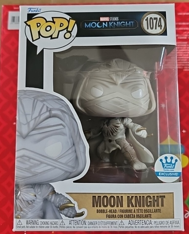 En Oferta Funko Pop! Marvel Moon Knight #1074 Moon Knight Funko Shop Exclusive W/Protector