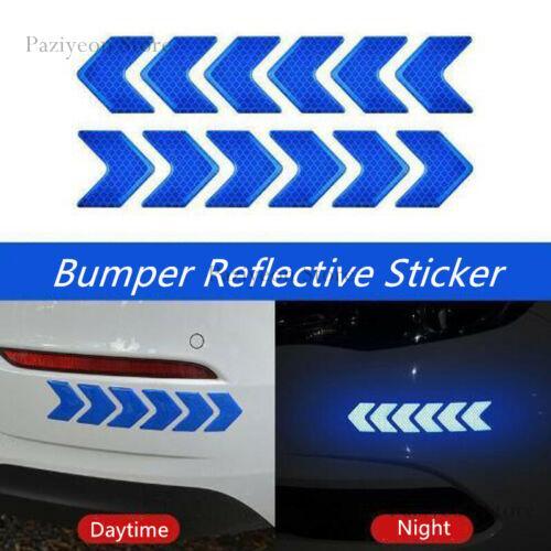 Adesivi Riflettenti Per Auto Nouiroy: Strisce Alta Visibilità Per Paraurti Posteriore, 5 Pezzi 91x4 Cm, Sicurezza Notturna, Universali - 3