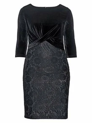 Sheego Spitzenkleid Gr. 50 Abendkleid Cocktailkleid Damenkleid Kleid Etuikleid S - Bild 1 von 4