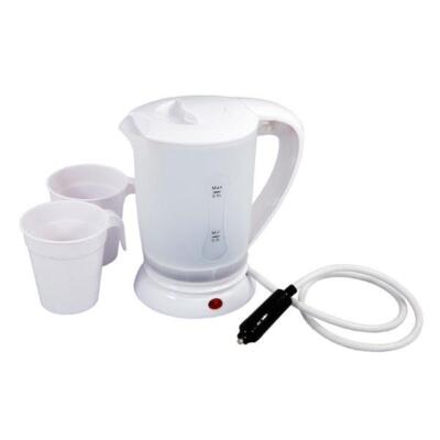 travel kettle that plugs into cigarette lighter Travel Kettle - 0.5L - 12/24V - For car, boat, motorhome etc (Neilsen  CT1843)