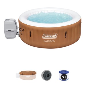 Coleman 90455 SaluSpa Miami Air Jet 4 Person Inflatable Hot Tub Spa with Pump - Click1Get2 Coupon&set=par&set=par1&set=par1
