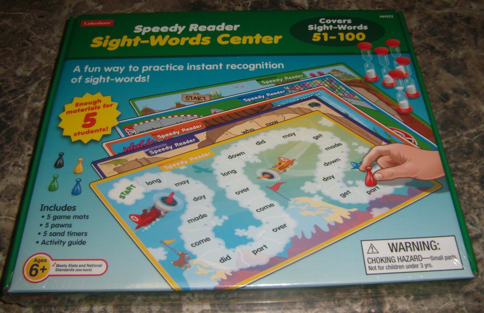 Lakeshore Learning Sight-Words 51-100 Center Speedy Reader Brand New | eBay