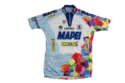 Maillot Vélo Vintage Sportful – Bricobi Mapei Latexco Colnago 1997 – Taille L