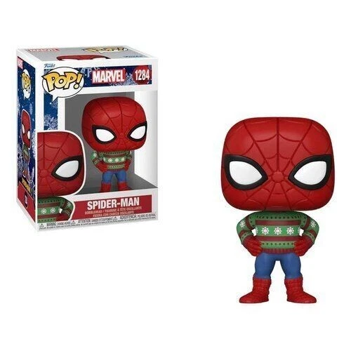 Spiderman christmas sweater best sale pop