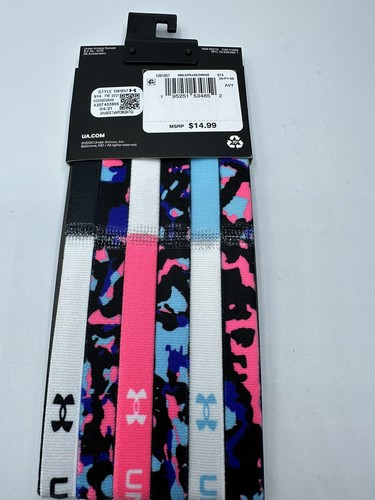 Diademas Under Armour para niñas - paquete de 6 nuevas con etiquetas - Imagen 3 de 3
