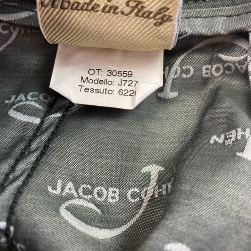 Jacob Cohen Donna J727 Verde Scuro Pantaloni Taglia W28 L30 - Foto 9 di 16