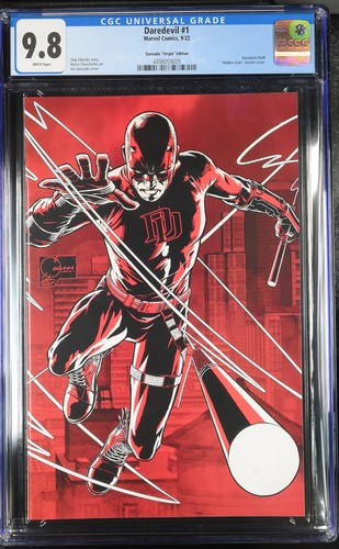Daredevil #1 1:200 Quesada Hidden Gem Virgin Variant CGC 9.8 Marvel Comics 2022