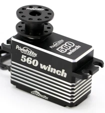 NEW Powerhobby 560 HV Waterproof  Low Profile Crawler Winch Brushless Servo