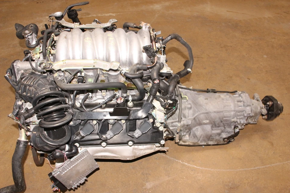 JDM 2006 2007 2008 2009 2010 INFINITI M45 FX45 ENGINE 4.5L V8 VK45DE MOTOR Foto 2 de 4