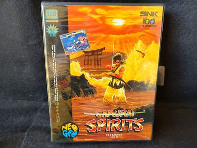 Samurai Spirits (Samurai Shodown) SNK NEOGEO AES with Box, Working