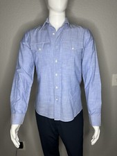 Brunello Cucinelli Flanel Button-Front Shirt - Men  s Size Medium LEISURE FIT