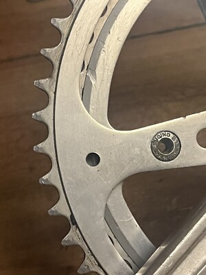 Manivelles Sugino Maxy Drive Vintage, 165 Mm, 52/46 Dents, 110 BCD, Années 70-80