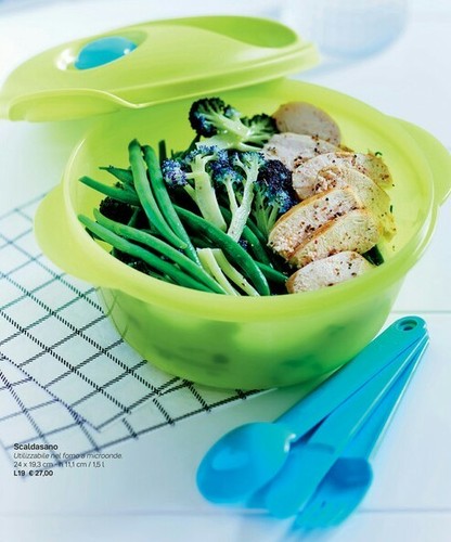 TUPPERWARE SCALDASANO MICROONDE TRASPORTO PRANZO | eBay