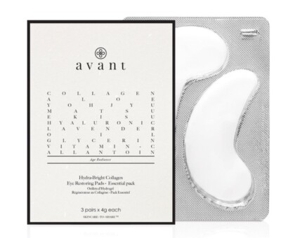 Avant Skincare Hydra-Bright Collagen Eye Restoring Pads Essential Pack 3 Pair