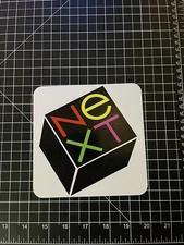 Next Computer Aluminum sign Next Logo Steve Jobs